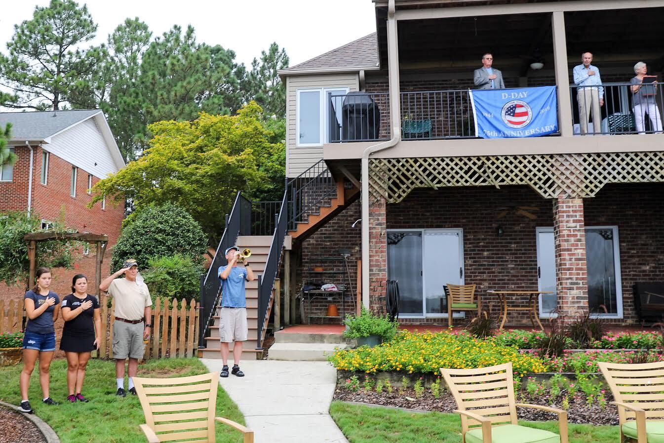 Call to Colors at Ray Lambert's home